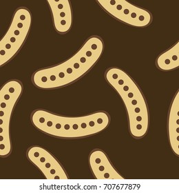 carob seamless pattern