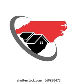 carolina home logo vector.