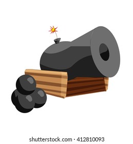 caroon pirates cannon