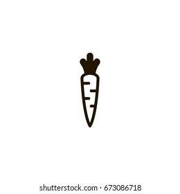 carott icon. sign design