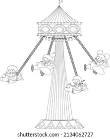 Ilustración de caracol en blanco y negro