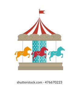 carousel carnival attraction