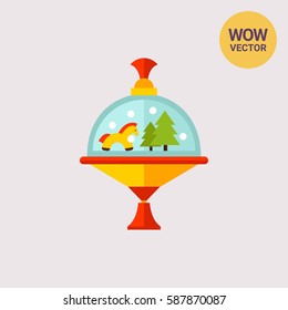 Carousel Humming Top Icon