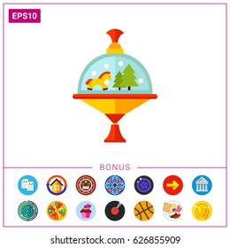 Carousel Humming Top Icon