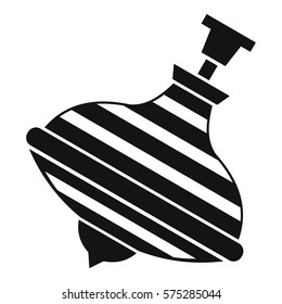 Carousel humming top icon. Simple illustration of carousel humming top vector icon for web