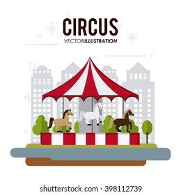Carousel icon design 