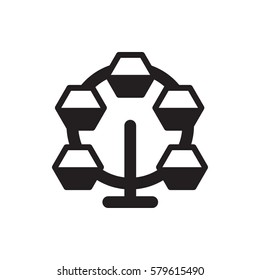 carousel icon illustration isolated vector sign symbol