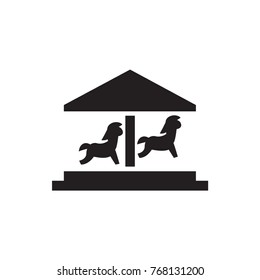 carousel icon illustration isolated vector sign symbol