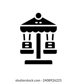 carousel icon. vector glyph icon for your website, mobile, presentation, and logo design.