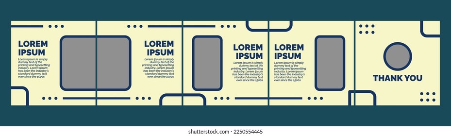 plantilla de diseño de carrusel para publicaciones en medios sociales. plantilla de banner para medios sociales o publicidad