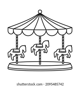 merry go round horse clipart pictures