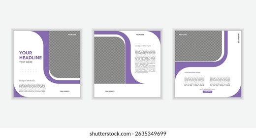 Carousel posts banner for social media posts carousel, business marketing social media post bundle, ads posts pack, grid banner, influencer blog posts design, motivational text quotes template