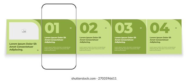 Modelo de carrossel ou design de layout de postagem de mídia social, Conjunto de negócios Microblog Carrossel Post