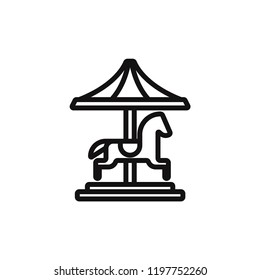 Carousel vector icon