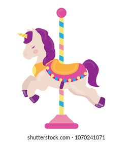 723 Carousel horse pink Images, Stock Photos & Vectors | Shutterstock