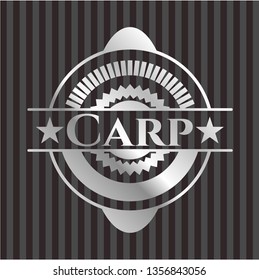 Carp silver emblem