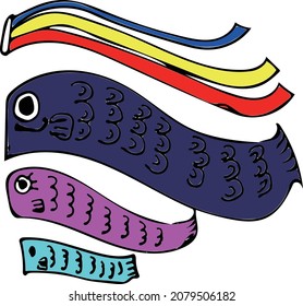 Carp streamer, a symbol of Japanese festivals