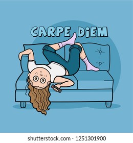 Carpe Diem Couch Potato