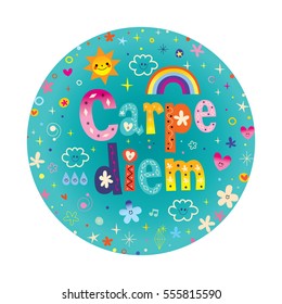 carpe diem seize the day phrase motivational quote