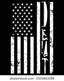 Archivo de diseño de la bandera americana de Carpenter.