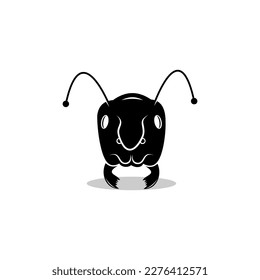 Carpenter ant head Logo template vector illustration design. Suitable for your design need, logo, illustration, animation, etc.