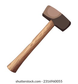 The carpenter axe , a symbol of industry isolated