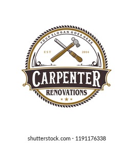carpenter logo vintage