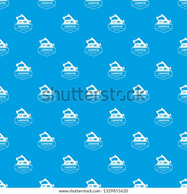 Carpenter
pattern vector seamless blue repeat for any
use