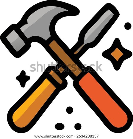 Carpenter tools artboard illustrator icon1