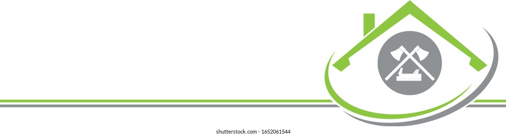 Carpenter tools and roof, carpenter and roofer background
