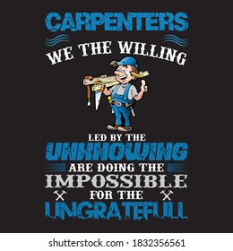 Carpenter T-shirt - Carpenter - Carpenter Design