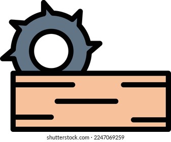 Carpenter Vector Icon which is suitable for commercial work and easily modify or edit it
