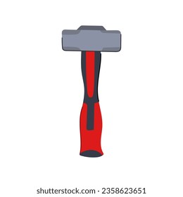 carpentry hammer cartoon. hardware service, equipment build, carpenter business carpentry hammer sign. isolated symbol vector illustration