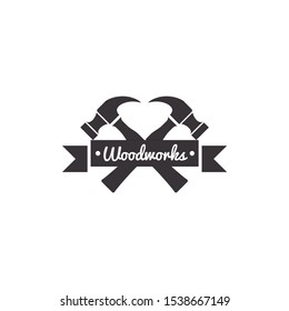 carpentry logo design inspiration eps 10