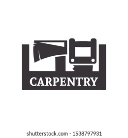 carpentry logo design inspiration eps 10
