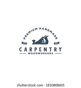 carpentry logo on white background