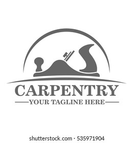 Carpentry logo template design
