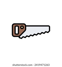 Carpentry Saw Icon Vektorgrafik