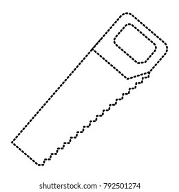 carpentry tool instrument saw icon