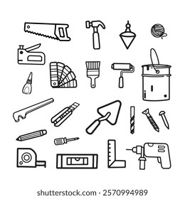 carpentry tools, craftsman equipment, building tools, vector tools, carpentry tool illustrations, construction equipment, craftsman vector images, craftsman work tools