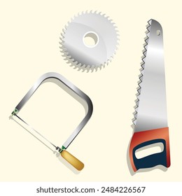 Carpentry tools Vector Background, a picture of a hammer and a triangle with a triangle in the background