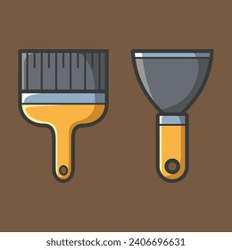 Carpentry tools vector design art for woodworking and construction. Home and handy carpenter tools vector icon arts