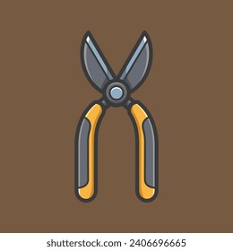 Carpentry tools vector design art for woodworking and construction. Home and handy carpenter tools vector icon arts