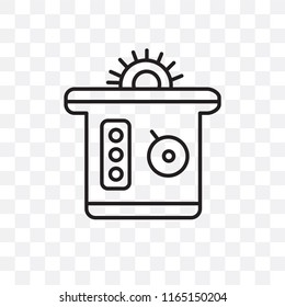 Carpentry vector icon isolated on transparent background, Carpentry logo concept