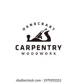 Carpentry, woodworkers, woodworking logo design for wood shop, industry