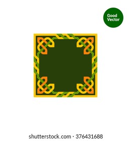 Carpet with Celtic ornament