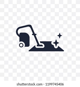 Carpet cleaning transparent icon. Carpet cleaning symbol design from Cleaning collection. Simple element vector illustration on transparent background.