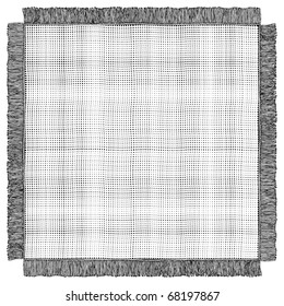 carpet drawing black and white