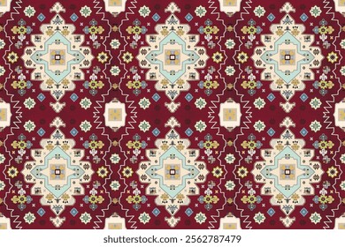 carpet egyption design for home decoration red color