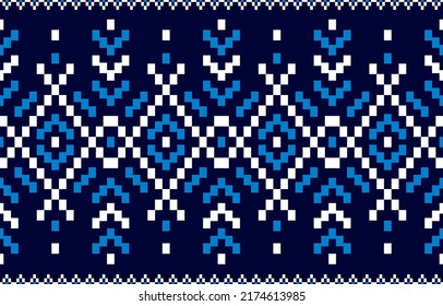 Carpet ethnic Aztec art. Ethnic geometric seamless pattern in tribal. American, Mexican style. Design for background, wallpaper, illustration, fabric, clothing, carpet, textile, batik, embroidery.